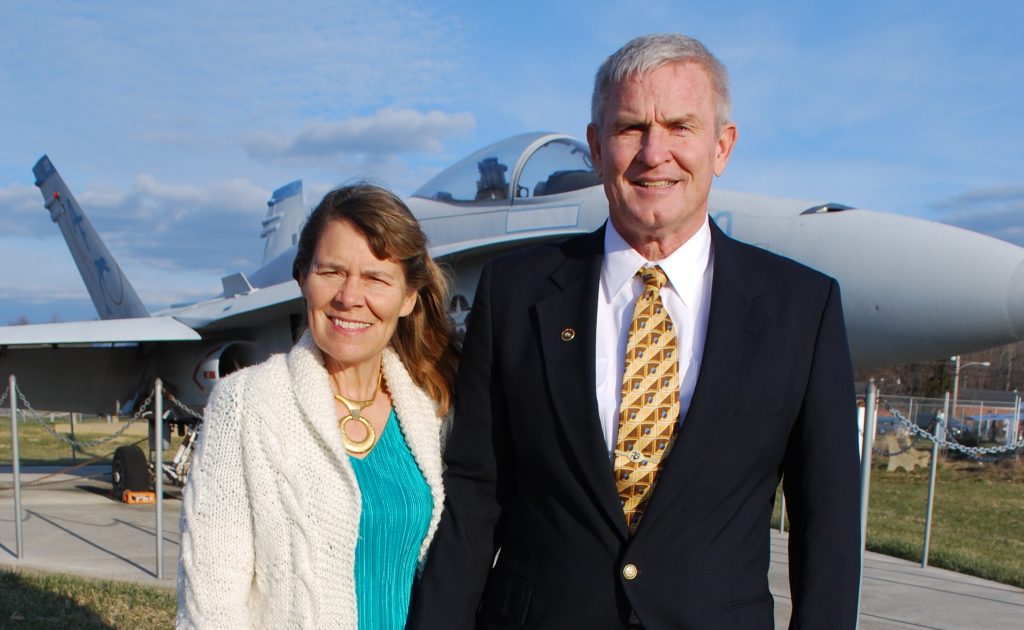 Joe Rooney and his wife Beth